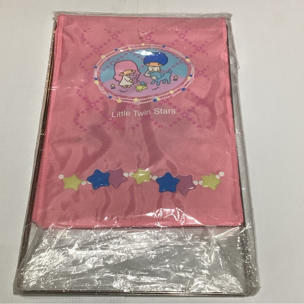 Vintage Sanrio 2003 Little Twin Stars Pink Clothes Hamper folding
